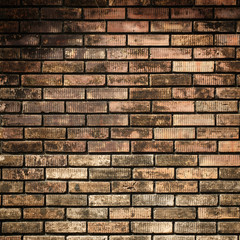 Old brick wall background