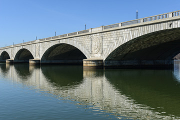 Fototapeta na wymiar Key Bridge in Washington DC