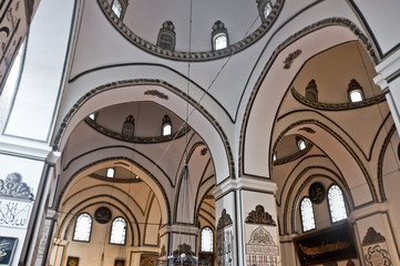 Mosque Interior, Ulucami, Bursa, Turkey