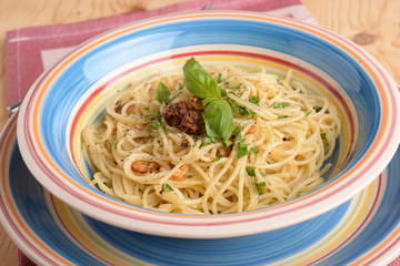 SPAGHETTI AGLIO,OLIO E PEPERONCINO