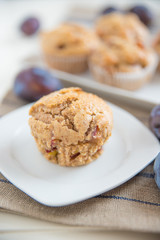 Pflaumen Muffins