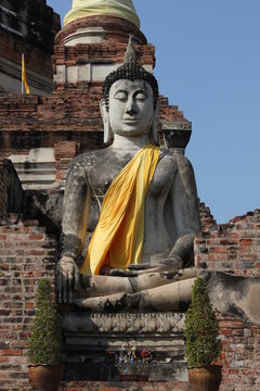 Buddha in Ayutthaya.