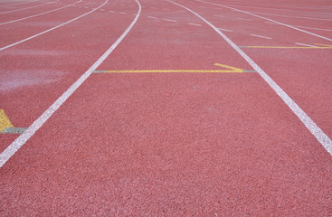 Fototapeta premium track for run