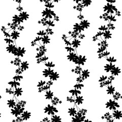 シームレスな花柄