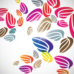 abstract background: wing