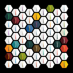 Flat design: corolla