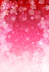 桜　梅　年賀状