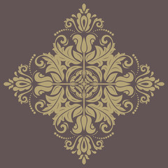 Orient  ornamental round lace