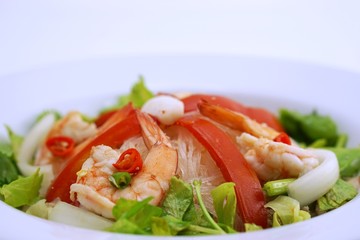 mung bean noodle spicy salad 3