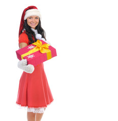 Christmas Smiling Woman