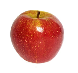 Red apple isolated on a white background