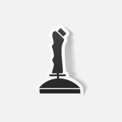 realistic design element: joystick