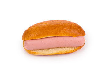 Hotdog with sausage roll