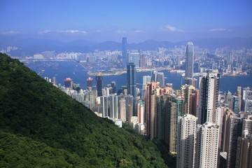 immeubles de Hong Kong