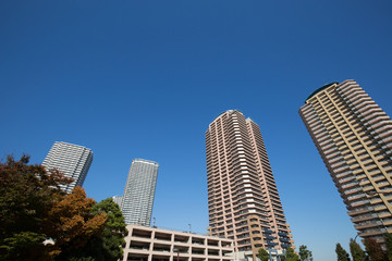 臨海エリアの高層マンション