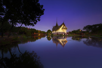 Ancient City or Ancient Siam, Samutparkan, Thailand.