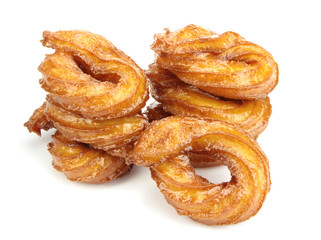 Turkish doughnuts or traditional ring sweet.