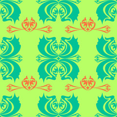 Texture with ornaments