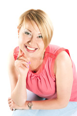 Joyful woman