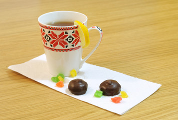 tea and sweets