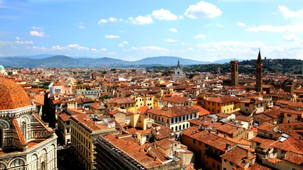 Deurstickers View of Florence with the Duomo © saras66
