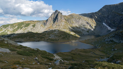 Fototapeta na wymiar One of the Seventh Rilla's lakes in Bulgaria