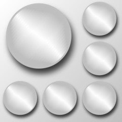 Stylized metal plates