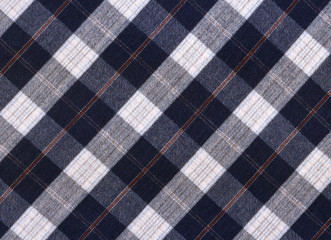 abstract background with plaid fabric