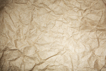 Crumpled paper background