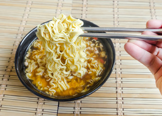 asian noodle soup