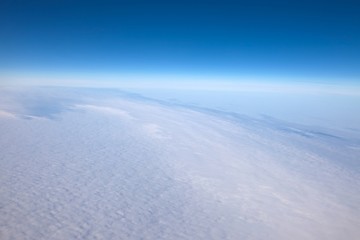Fototapeta na wymiar Clouds from above