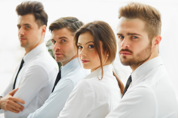 Portrait of Successful Business people Team
