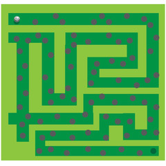 labyrinth. vector illustration