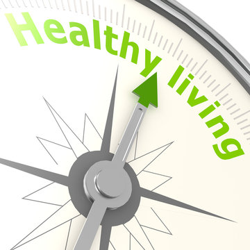 Healthy living compass