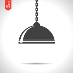 Vector luster icon. Eps10