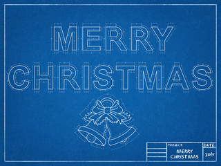 Merry Christmas Blueprint