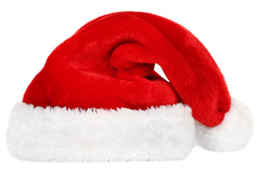 Santa hat isolated on white