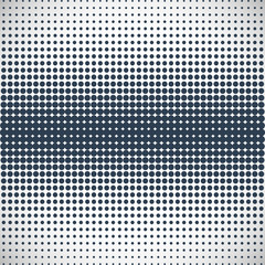 Halftone of the gray dots on gray background