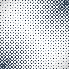 Halftone of the gray dots on gray background