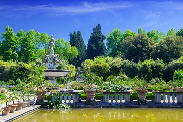 Papier Peint photo autocollant Fontaine Boboli Gardens, Florence, Italy