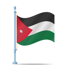 jordan flag vector