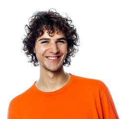 young man handsome smiling portrait