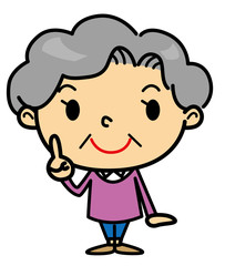 SDシニア女性　ポイント