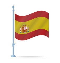Spain flag vector