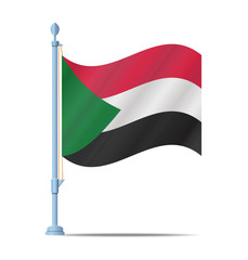 Sudan flag vector