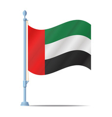 United Arab Emirates flag vector