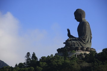 Le grand Bouddha de Hong Kong