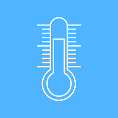 Vector thermometer icon. Eps10