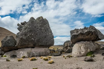 Foto op Canvas Imata Stone Forest in the peruvian Andes Arequipa Peru © snaptitude