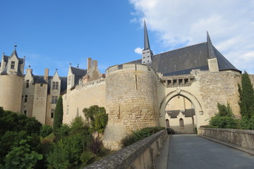 Fototapeta na wymiar Maine-et-Loire - Montreuil-Bellay - Entrée de la Citadelle